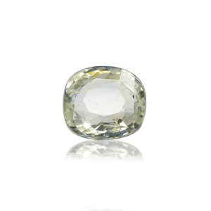 Piedra de Zafiro Natural Bicolor de 7.50 Quilates, Corte Esmeralda Facetado, Forma de Estrella, Material Topacio Azul Marrón - Product Image 1