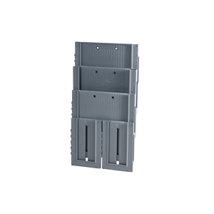Systembox A4 - Sistema di inserimento Systembox, elemento singolo/di estensione, profondità di riempimento di 6 mm, grigio chiar - Product Image 2