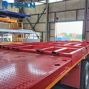 <span class=keywords><strong>Remorque</strong></span> plateau lourd à 4 essieux de 40 pieds pour conteneurs, fabriquée sur mesure par TITAN Factory, à vendre à <span class=keywords><strong>Tema</strong></span>, Ghana - Product Image 4