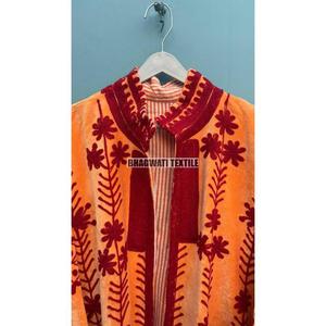 Albornoz de terciopelo para invierno/primavera/verano, cinturón de corbata, USO HOTELERO, ropa de dormir, cuello en V de longitud completa para mujer - Product Image 3