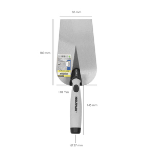 Spatola Wolfpack Plus con manico in gomma 349 180mm. - Product Image 3