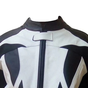 Vêtements pour hommes Vestes de moto à manches longues en cuir de haute qualité Vestes de moto en cuir à la mode pour hommes - Product Image 3