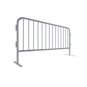 Barrera de Seguridad de Tráfico Vial de Acero Metálico Portátil, Fácil de Montar, Temporal, de 1.1*2.2m, Personalizable - Product Image 5