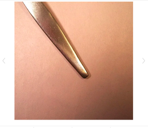 Cuillère de mariage en acier inoxydable à poignée plate simple polie de l'Inde idéale pour la cuisine, le dessert et la nourriture - Product Image 2