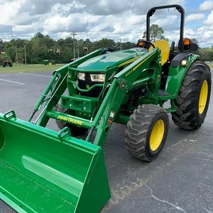 2022 mini 4052M Johnn .. Deeere 4WD Tractor con cargador frontal Nuevo Mini Tractor de ruedas de trabajo usado - Product Image 1