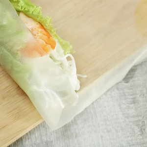 Direct Vietnam Top Seller Square Dried Adults Rice <b>Paper</b> Packaged Bag Low Price 100% Rice <b>Paper</b> Silk Chains Food Beverage - Product Image 1