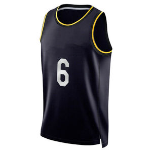 Maillots de basket-ball et maillots de basket-ball réversibles, uniformes de basket-ball personnalisés, tissu en polyester - Product Image 2
