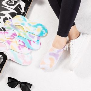 Chaussettes invisibles pour femmes et hommes coupe basse cheville courte anti-dérapant athlétique course nouveauté décontracté chaussettes à doublure invisible - Product Image 4