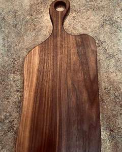 Planche à découper en bois rectangulaire polyvalente unique avec poignée Forme et couleur personnalisées, idéale pour hacher la viande et les légumes - Product Image 5