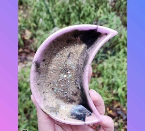 Plato Redondo de Resina para Servir, Plato Duradero, Perfecto para Regalar o Decorar Interiores - Product Image 2