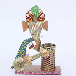 ที่ใส่ปากกาโลหะพระพิฆเนศหลากสีสำหรับตกแต่งบ้าน - Product Image 3