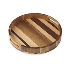 Plateau de rangement pour salle de bain en bois de manguier, plateau de salle de bain pour la maison, l'hôtel, décoration de salle de bain, plateau en résine, prend en charge la taille et le logo personnalisés - Product Image 5