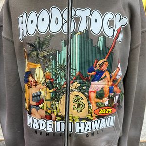 Haut fabricant client le plus demandé fermeture éclair sweat à capuche bouffée imprimé fabriqué en usine pas cher prix sweats à capuche hommes sweats à capuche - Product Image 2