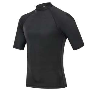 Haut de sport respirant à séchage rapide pour homme, rashguard de course en plein air, manches longues, ajusté, fitness, actif, en spandex/polyester - Product Image 6