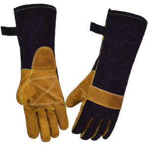 Nuevos guantes de soldadura demandables de bajo precio 2025 | Guantes de soldadura de buena calidad con logotipo personalizado del mejor fabricante - Product Image 1