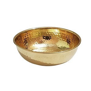 Venta personalizada Cuenco de diseñador hecho a mano Latón Antiguo Fruta Servir Cuenco de latón para bodas y otros eventos Juego de cuencos de alta calidad - Product Image 2