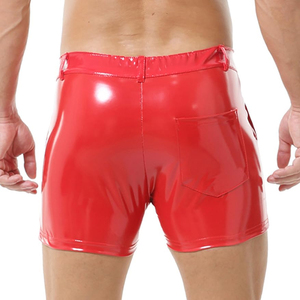 Service OEM Nouveau Style Shorts en Cuir PU pour Hommes de Bonne Qualité Prix de Gros Nouveaux Shorts en Cuir Design - Product Image 2