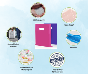 PROLINE-Fabricante de Vietnam, bolsas de compras de bajo costo, bolsas de plástico troqueladas, venta al por mayor, bolsas de compras de plástico con logotipo - Product Image 5