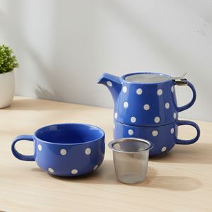 Vente directe d'usine 3460434A-0.5 Théière en grès pour une personne avec poignée en céramique 500 ml - Product Image 6