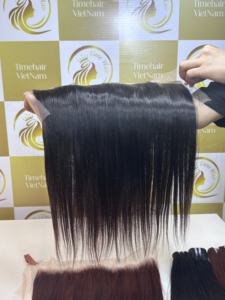 ผมตรงยาว16นิ้วสีดำบริสุทธิ์สมบูรณ์แบบสีธรรมชาติ - Product Image 3