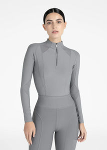 Chemise d'équitation pour femmes tendance 2026, légère, respirante, évacuant l'humidité, tissu extensible athlétique, haut d'équitation - Product Image 4