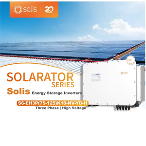 Inverter Solare Ibrido ad Alta Tensione Solis S6-EH3P(75-125)K10-NV-YD-H 100KW 125KW con Connessione Flessibile per Turbine Eoliche - Product Image 6