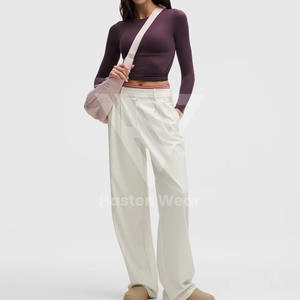 Camiseta Deportiva de Manga Corta para Mujer y Logotipo Personalizado, Suave, Cómoda, Ligera, Informal, para Gimnasio y Fitness - Product Image 2