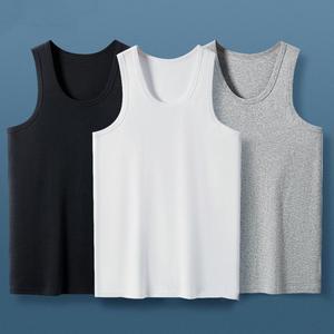 Vente en gros 100% coton Débardeur pour homme Séchage rapide Respirant Sans manches Vêtements d'entraînement Méthode de tissage tricoté - Product Image 5