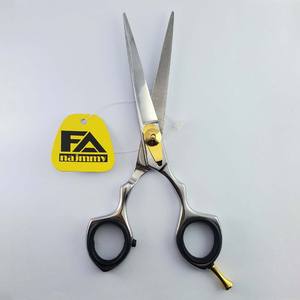 Ciseaux de coupe de cheveux professionnels en acier inoxydable de haute qualité meilleure vente Baber Hai finition de polissage droite pointue beauté - Product Image 5