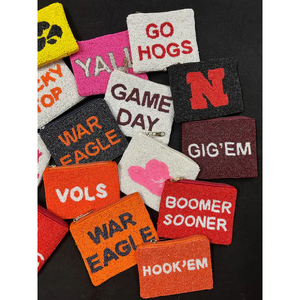 Pochette à monnaie à la mode avec à la mode 2025 nouveau porte-monnaie perlé à la main porte-monnaie personnalisé directement de l'Inde par glowin fashion - Product Image 5