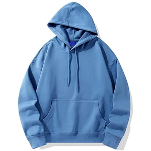 Sudadera con capucha personalizable de alta calidad 2024, sudaderas 80% Algodón 20% poliéster Unisex de longitud larga OEM con impresión de logotipo - Product Image 3