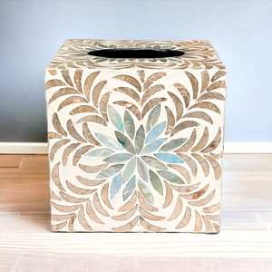 Luxury Walnut Tissue Box | <b>Wooden</b> Paper Holder for Bathroom & Living Room | Modern <b>Desktop</b> Storage Case | Home Decor Organiser - Product Image 5