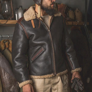 Blouson d'aviateur pilote de haute qualité logo personnalisé impression broderie hommes femmes Streetwear vêtements d'extérieur fabricant OEM - Product Image 2