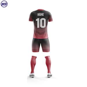 Professional High Quality Customized Logo Printing Light Weight Polyester <b>Material</b> New Design Soccer Uniform - Product Image 6