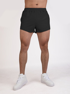 Pantalones cortos deportivos tamaño EE. UU. Verano secado rápido 100% poliéster bolsillo lateral deportes gimnasio baloncesto Fitness maratón pantalones cortos para correr para hombres - Product Image 3