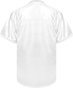 เสื้อเจอร์ซีย์ฝึกซ้อมกีฬาอเมริกันฟุตบอลสำหรับผู้ชาย เสื้อยืดเปล่าสำหรับการฝึกซ้อมและการเล่นกีฬาในชีวิตประจำวัน - Product Image 3