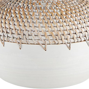 ไม้ไผ่ปั่นธรรมชาติพร้อมโต๊ะแจกันดอกไม้หญ้าทะเลดีไซน์ใหม่สำหรับตกแต่งบ้านโดยตรงจากโรงงานเวียดนาม - Product Image 3