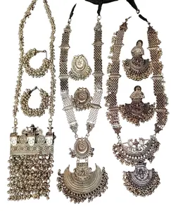 Truyền thống và mới nhất jewlery thiết kế cho phụ nữ jewlery bộ cho giản dị và partywear afghani Ấn Độ pakistani jewlery