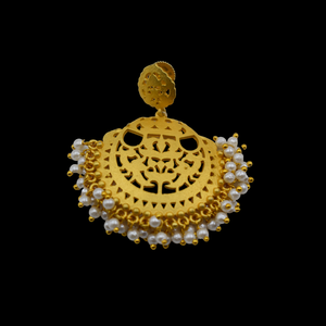 Bijoux les plus vendus en laiton et boucles d'oreilles en pierre de nacre plaquée or Bijoux de créateur pour femmes et filles - Product Image 6