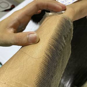 Paquetes alineados de cutícula virgen cruda humana brasileña de visón prearrancado para conjunto de cierre de encaje suizo HD muestra gratis de Super doble dibujado - Product Image 3