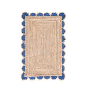 Vente en gros de 100% tapis tressés en jute tissés à la main Dhurries tapis pour ménage salon ensemble de tapis en coton - Product Image 3
