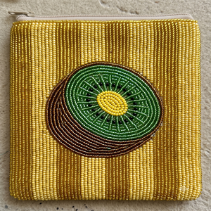 Monedero de Cuentas Hecho a Mano, Diseño Artístico Bordado, Monedero de Cuentas con Diseño Elegante, Monedero Personalizado con Patrón de Bordado - Product Image 3