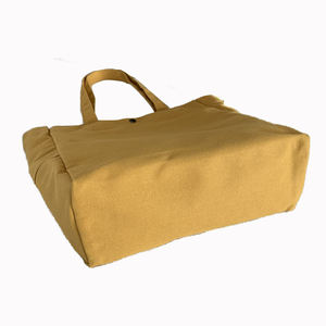 Bolsa de lona de algodón para estudiantes, bolsa con logotipo impreso personalizado, tela de compras, bolsa de lona de algodón - Product Image 3