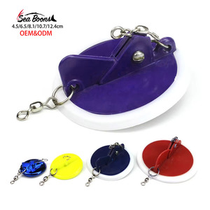 Plongeurs ABS 4.5/6.5/8.1/10.7/12.4cm <span class=keywords><strong>pour</strong></span> la pêche en mer et en eau douce Techniques de pêche à la traîne et de flotteur <span class=keywords><strong>pour</strong></span> <span class=keywords><strong>adultes</strong></span> Connexion ronde avec <span class=keywords><strong>Snap</strong></span> - Product Image 4