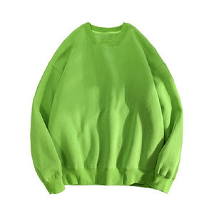 Sweat-shirts à col rond pour hommes avec logo personnalisé polaire vierge 100% coton sweats-shirts unis fabriqués pour hommes pulls à capuche pour hommes - Product Image 3