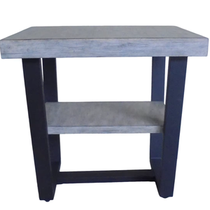 Silla Premium, mesa auxiliar para sofá, diseño Redondo, madera PB, mesita de noche moderna antigua para sala de estar y dormitorio - Product Image 1