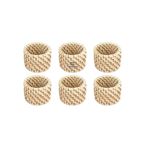 แหวนผ้าเช็ดปากหวายจากเวียดนามสำหรับตกแต่งงานแต่งงานแหวนรองผ้าเช็ดปาก - Product Image 3