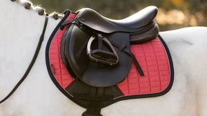 เบาะอานม้าทรงสี่เหลี่ยมแบบสัมผัสแบรนด์โซนปิดอานผ้าอานอุปกรณ์เสริมม้าพรมอุปกรณ์เสริมสำหรับหลังม้า - Product Image 2