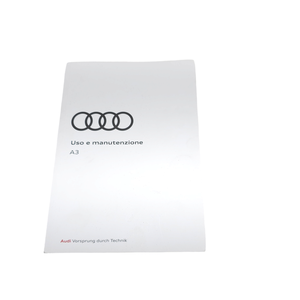 คู่มือการใช้งานและการบำรุงรักษา AUDI A3 Sportback Series (8VA) 8V2012750AG (12>18) - Product Image 3