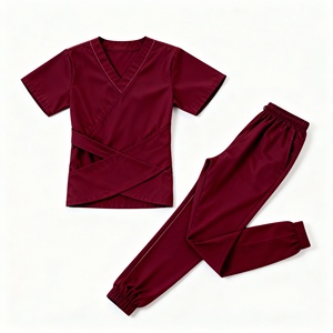 Conjuntos de uniformes de enfermería para médicos y enfermeras de alta calidad, traje de Hospital de exfoliación médica disponible en precio económico - Product Image 4